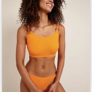 NWT Bravissimo Santa Monica Marigold Bikini top 32GG
